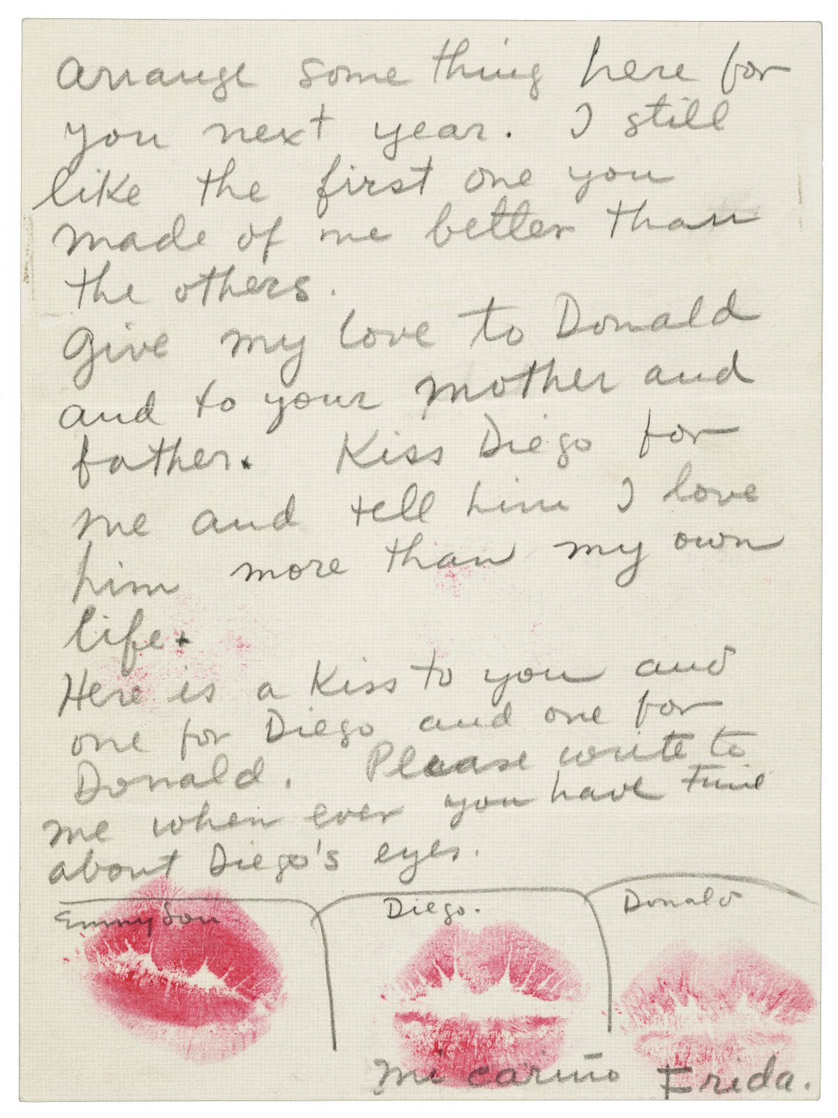 Frida Kahlo to Emmy Lou Packard, 24 Oct 1940